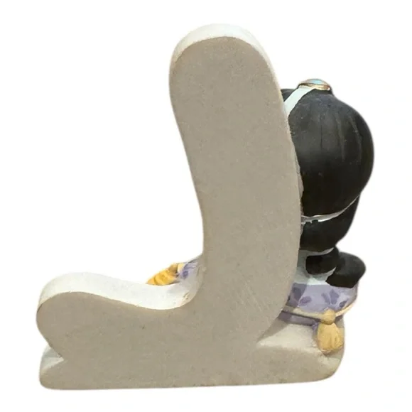 Disney Precious Moments Princess Jasmine Aladdin Letter L Figurine 2011 #114456 - Picture 2 of 7